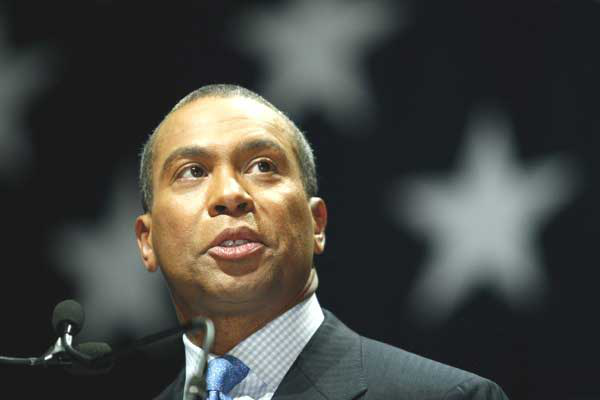 Mass. Governor Deval Patrick
