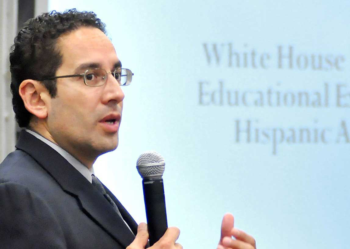 Juan Sepulveda, director of the White House Initiative on Education Excellence for Hispanic Americans