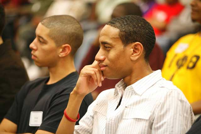 The Gathering of Men, a program featured at the Todd Anthony Bell National Resource Center for the African American Male