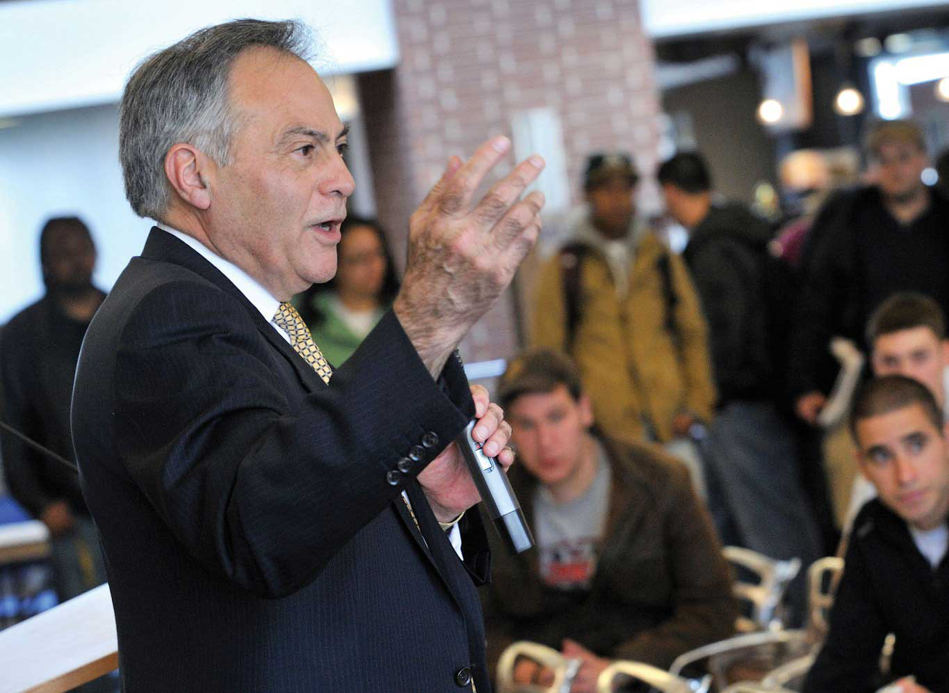 University of Akron President Dr. Luis Proenza