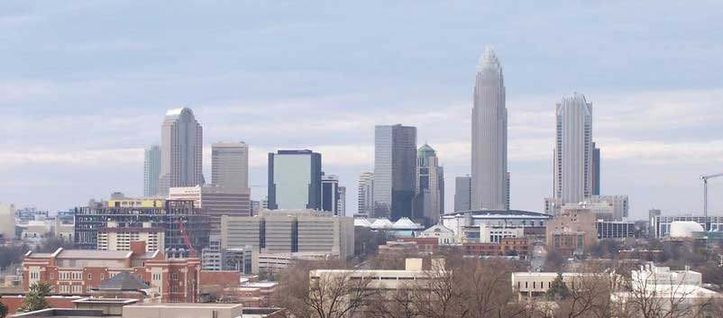 Charlotte, N.C. skyline