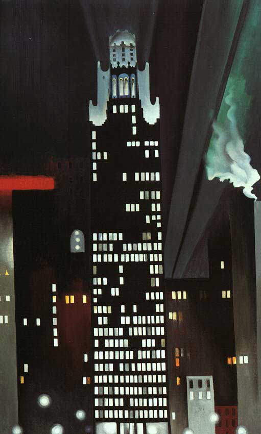 &lsquo;The Radiator Building&mdash;Night, New York&rsquo; by Georgia O&rsquo;Keeffe is part of the Fisk University art collection.