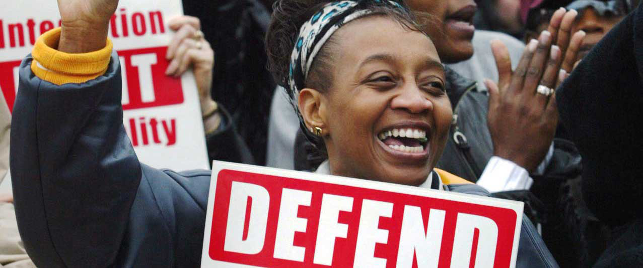 Affirmative action supporter