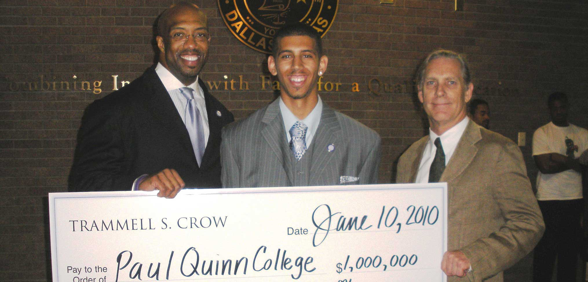 Paul Quinn College gift