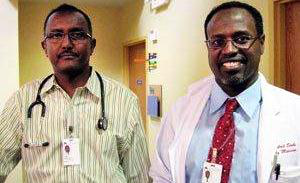 Liban Farah and Jibril Elabe