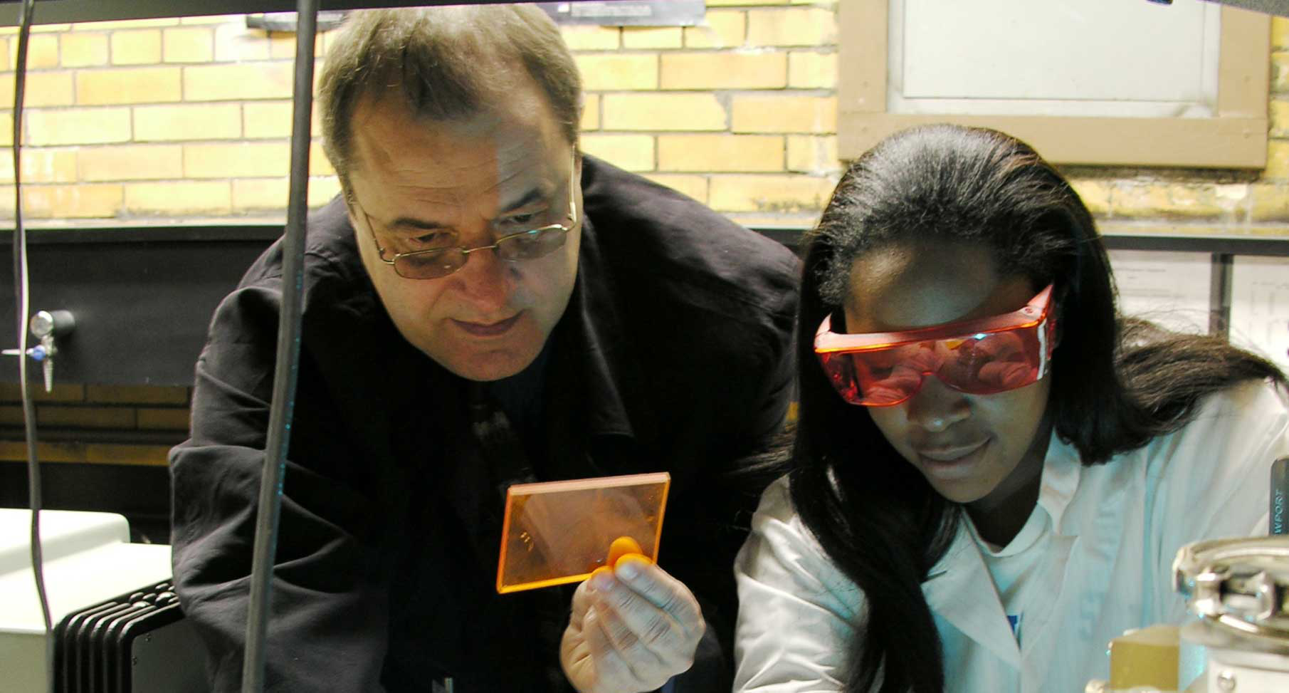 Dr. Arnold Burger, a professor of physics and vice provost for academic initiatives at Fisk University