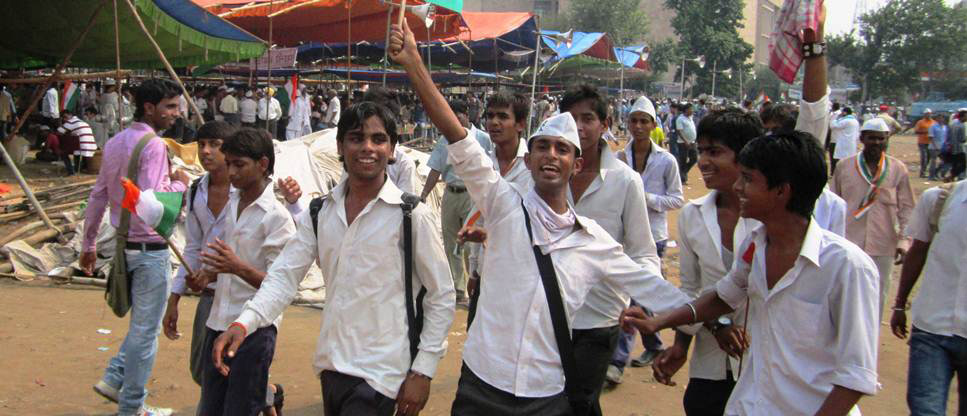 Hazare protest