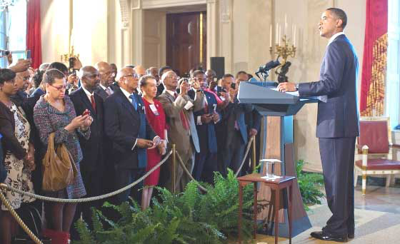 HBCU Presidents and Obama