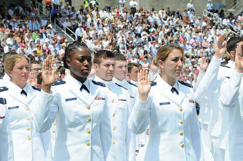 U.S. Coast Guard Academy graduation