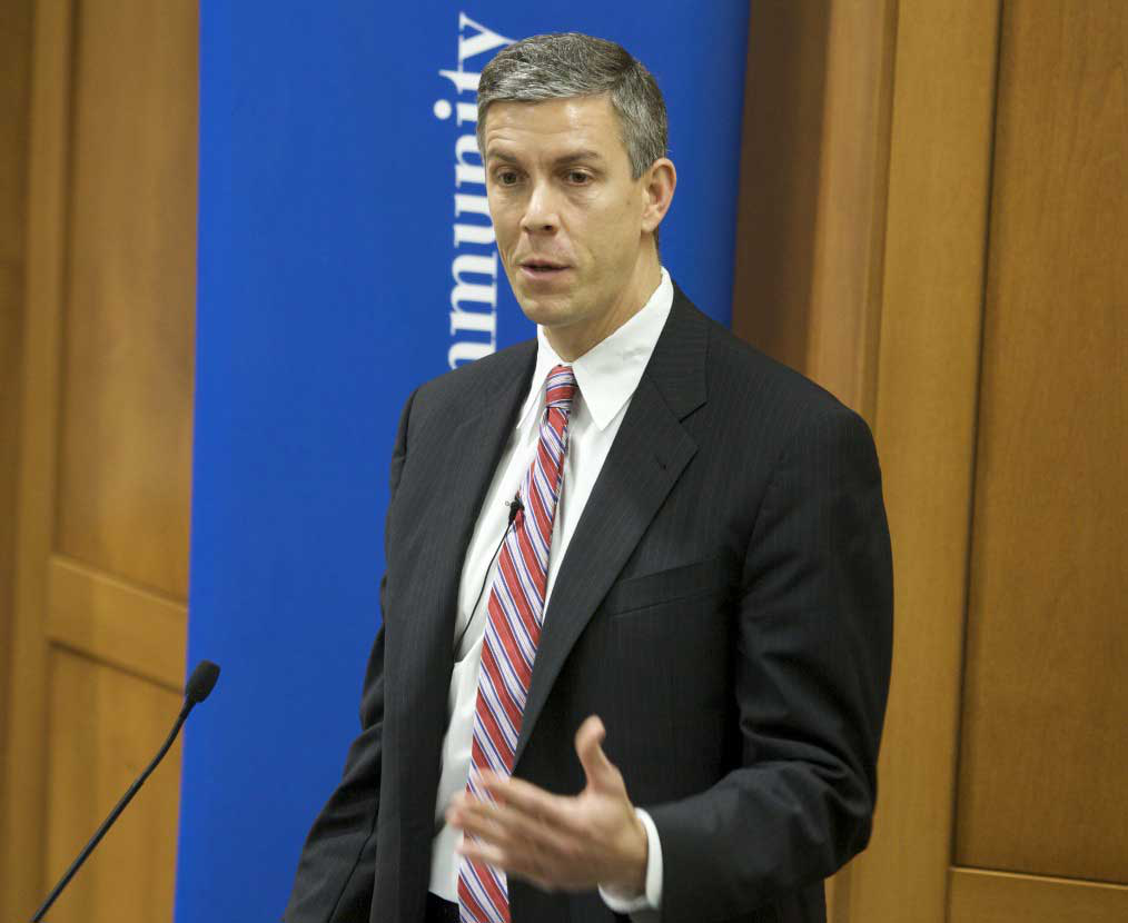 U.S. Education Secretary Arne Duncan