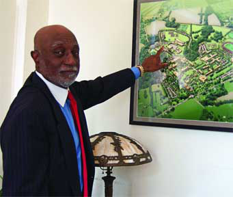 Lincoln University President Ivory Nelson says the institution will be the &ldquo;center of attraction&rdquo; to local residents once its renovation is completed.