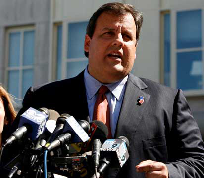 N.J. Governor-elect Chris Christie
