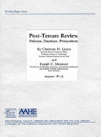 Post-Tenure Review
