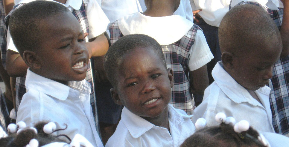 Haitian children