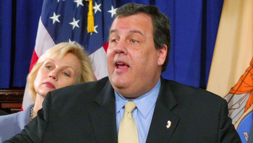 New Jersey Governor Chris Christie