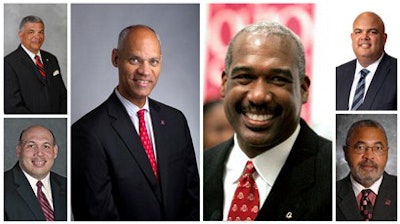 Kevin Anderson, Sean Frazier, Peter Roby, Gene Smith, Warde Manuel and McKinley Boston have left indelible marks on college athletics.