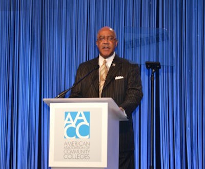 Dr. Walter Bumphus said he chose to dedicate his career to community colleges because he found his own background to be similar to that of the students he served.