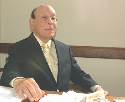 Leslie M. “Doc” Collins taught full-time at Fisk University from 1945 until his official retirement in 1979. He would, however, teach several courses a year until 2008. (Photo by Daryl Stuart)