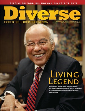 Click on cover image for the Diverse September 29, 2011 tribute edition to Dr. Norman C. Francis.