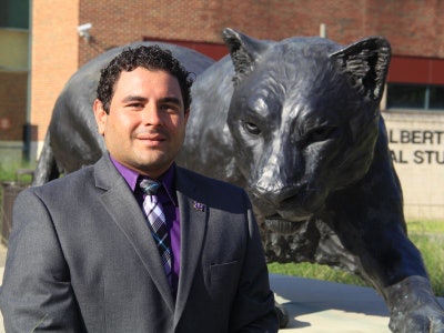 Ramiro Bautista is a Prairie View A&M University graduate and serves as the university’s assistant registrar. (Photo courtesy of Prairie View A&M University)