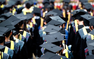 group of graduates