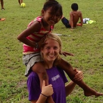 Courtney Allen Allen said her non-credit educational activities in Panama helped better prepare her for the workforce.