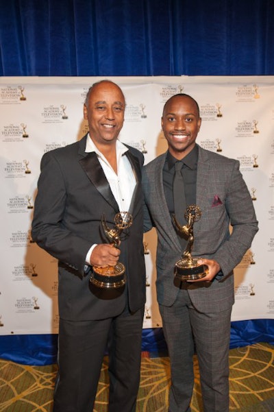 Jesse Vaughn, left, and Cedric Owens are setting a new standard in terms of production of HBCU sports content.