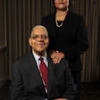 Dr. Samuel DuBois Cook and his wife, Sylvia.