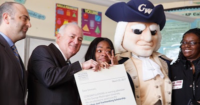 Emmoni Morrisey, GWU’s SJT scholarship recipient.