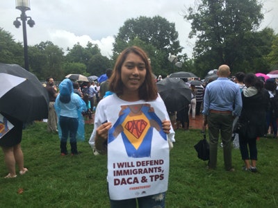 Yenimar Cortes came to the United States at age 2 with her parents from Mexico, wants the Trump Administration to know it has “my family and my life” in its hands.