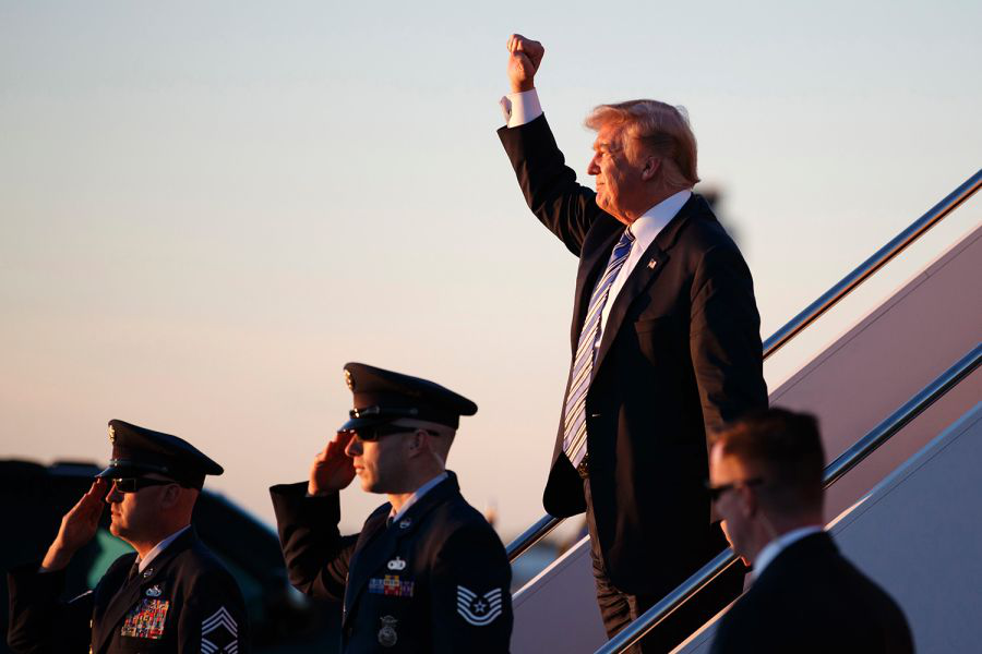 thrump with diverse military 3 28 18