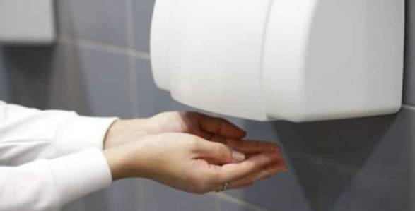 Hand Dryers Blow Germs