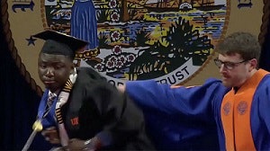 Controversy at a 2018 University of Florida commencement ceremony