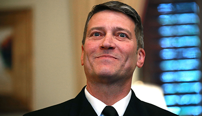 President Trump&rsquo;s Nominee To Be Veteran&rsquo;s Secretary Ronny Jackson Meets With Sen. Isakson On Capitol Hill