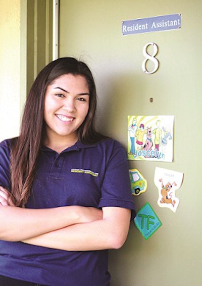 Psychology major Joscelyn Pardo.