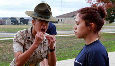 WomanMarine-Practice400