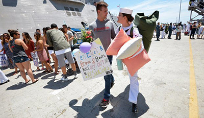 navy spouse with 400