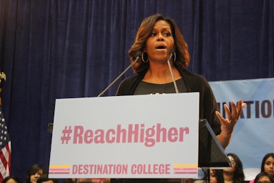Former First Lady Michelle Obama