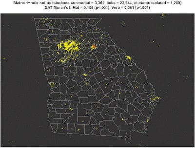 Figure 1. 1-mile radius