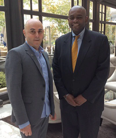 Dr. Ramon S. Torrecilha and Dr. Douglas Luke