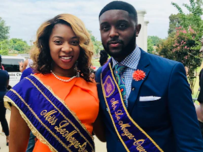 Miss LOC Natalie Purham and Mr. LOC Fred Jones. (Source: @LOC_Magicians/Twitter)