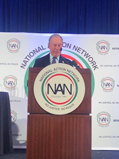 Former New York City Mayor Michael R. Bloomberg