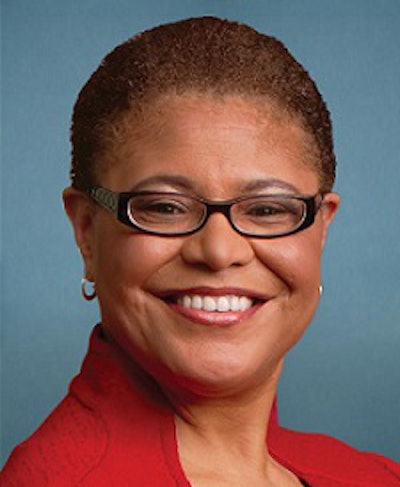 Rep. Karen Bass, chair, Congressional Black Caucus