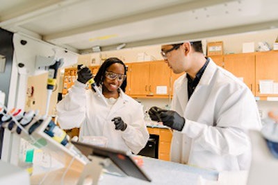 Two Meyerhoff affiliate students. (Photo courtesy of Marlayna)