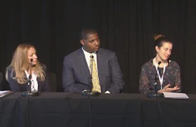 Yuderka Cruceta, DeJoiry McKenzie-Simmons and Nada Elhawary