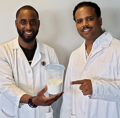 Donald White and Dr. Michael L. Curry