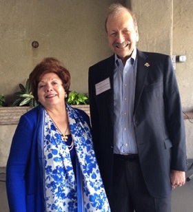 ELA founder and executive director Josefina Castillo Baltodano and Dr. George Blumenthal, UC Santa Cruz chancellor emeritus