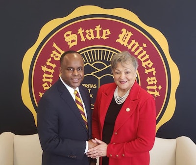 Dr. Jack Thomas with Dr. Cynthia Jackson-Hammond