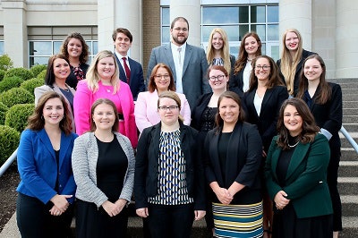 The 2019 class of Public Interest Advocates fellows.