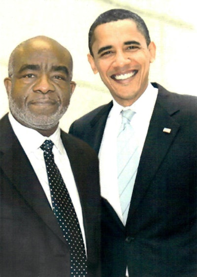 Ivery with President Barack Obama
